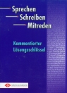 Sprechen schreiben mitreden Klucz rozwiązań Kommentierter