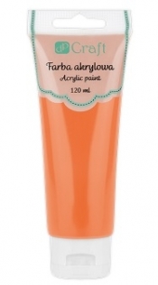 Farba akrylowa, 120 ml - cadmium orange (DPFA-053)