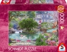Puzzle 1000 PQ Dom nad strumieniem 11439912+