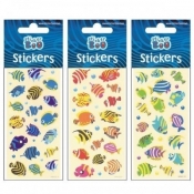 Naklejki Sticker BOO silver ryby