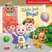 Cocomelon. Gdzie jest Bingo? Książka z otwieranymi okienkami