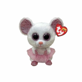 Beanie Boos Nina - Biała ballerina mysz 15cm