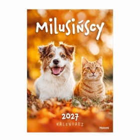 Kalendarz 2027 A4 ścienny Milusińscy