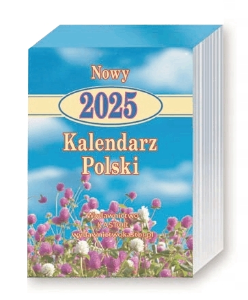 Kalendarz 2025 KL 05 Nowy Kalendarz Polski-zdzierak