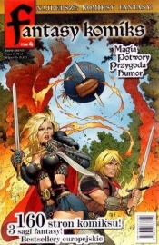 Fantasy Komiks tom 4 Magia Potwory Przygoda Humor