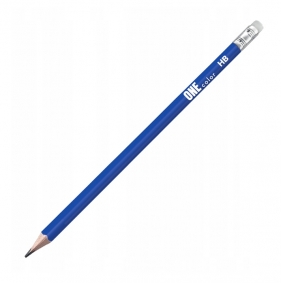 Ołówek grafitowy z gumka One Color, 1 szt