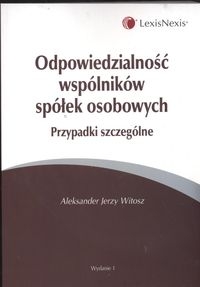 Odpowiedzialność wspólników spółek osobowych