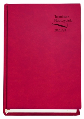 Terminarz Nauczyciela 2023/24 - bordo (T-155V-B)