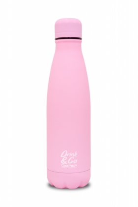 Coolpack, Bidon metalowy 500 ml Pastel - Powder Pink (Z04647)