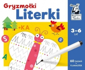 Literki Gryzmołki Kapitan Nauka - Bożena Dybowska, Justyna Perkuszewska-Staniszewska