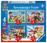  Ravensburger, Puzzle 4w1: Drużyna Psi Patrol (3065)Wiek: 3+