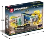 Reobrix, Klocki Dźwig Koparka Bucket Wheel Excavator dynamic, 3188 el.