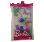 Barbie: Dodatki wieczorowe - akcesoria dla lalki (GWC28/GRC15)