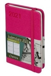 Kalendarz 2021 Awangarda, A7, jasno różowy, TDW