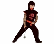 Strój Ninja-Czerwony Smok rozm. 120/130cm