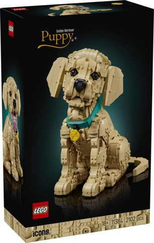 <img src='https://webimage.pl/pics/651/3/d5702018063651.jpg' style='height:440px' /> LEGO Icons Szczeniak Golden Retriever V29 11384