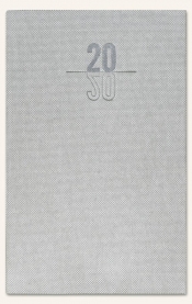 Kalendarz A6 notesowy classic 2020 srebrny cristal