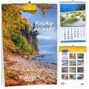 Kalendarz 2021 13 Plansz Polskie Pejzaże EV-CORP