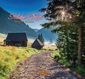 Kalendarzy ścienny duży - Polskie Drogi