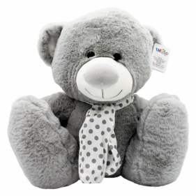 Maskotka Srebrna kolekcja - Miś szary 25 cm (5159a)