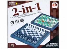 Szachy magnetyczne 2w1