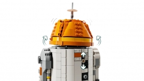 Lego, Star Wars: Droid astromechaniczny Chopper, 1039 el. (75416)