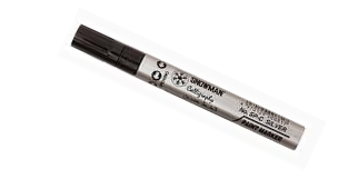 Pisak olejowy cienki srebrny Snowman EFSP12 0,5 mm