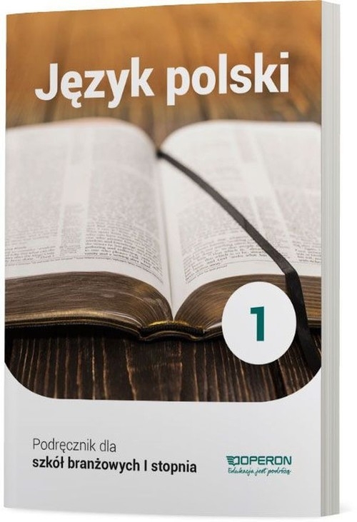 Filozofia Podręcznik Do Szkoły Ponadpodstawowej Operon Język polski 1 Podręcznik dla szkoły branżowej I stopnia Szkoły