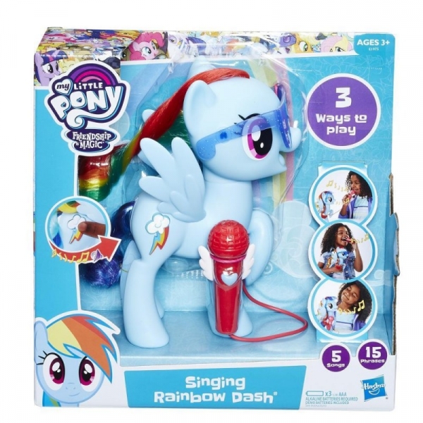Figurka interaktywna My Little Pony Śpiewająca Rainbow Dash (E1975)