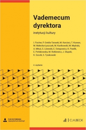 Vademecum dyrektora instytucji kultury + wzory do pobrania