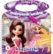 Zadanka & malowanki wodne. Księżniczki - Wioleta Żyłowska