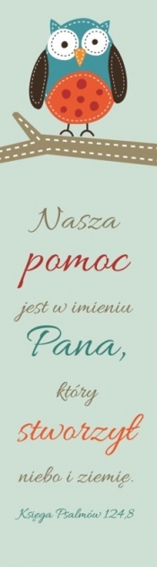 Zakładka Duża (17) - Nasza Pomoc Jest W Imieniu Pana (SZZ/017)