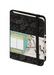 Kalendarz 2019 Awangarda A7 czarny