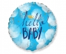 Balon foliowy Hello Baby Boy FX 46cm