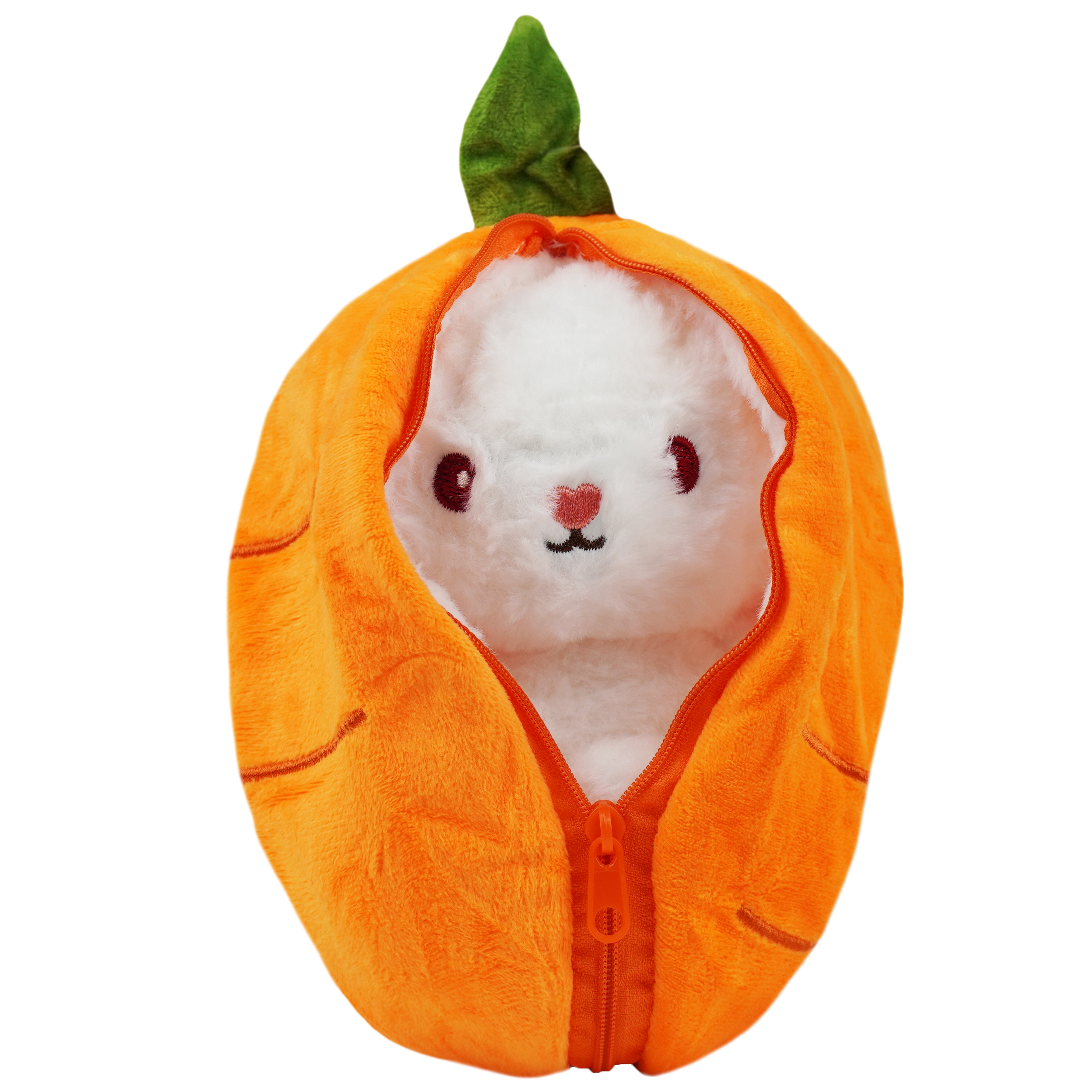 Pluszowy królik w marchewce, 21 cm