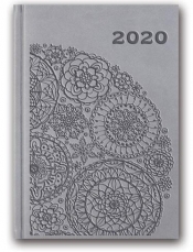 Kalendarz 2020 Tygod. B6 Vivella Szary 41TE-08