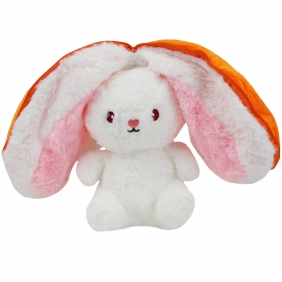 Pluszowy królik w marchewce, 21 cm