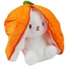 Pluszowy królik w marchewce, 21 cm