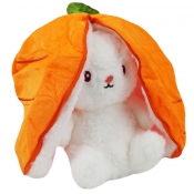 Pluszowy królik w marchewce, 21 cm