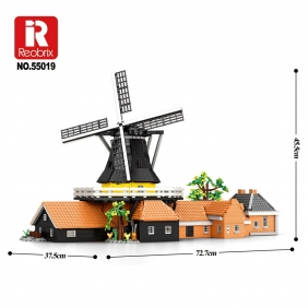 Reobrix, Klocki Holenderski Wiatrak, 4801 elementów