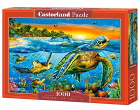 Puzzle Underwater Turtles 1000 (C-103652)