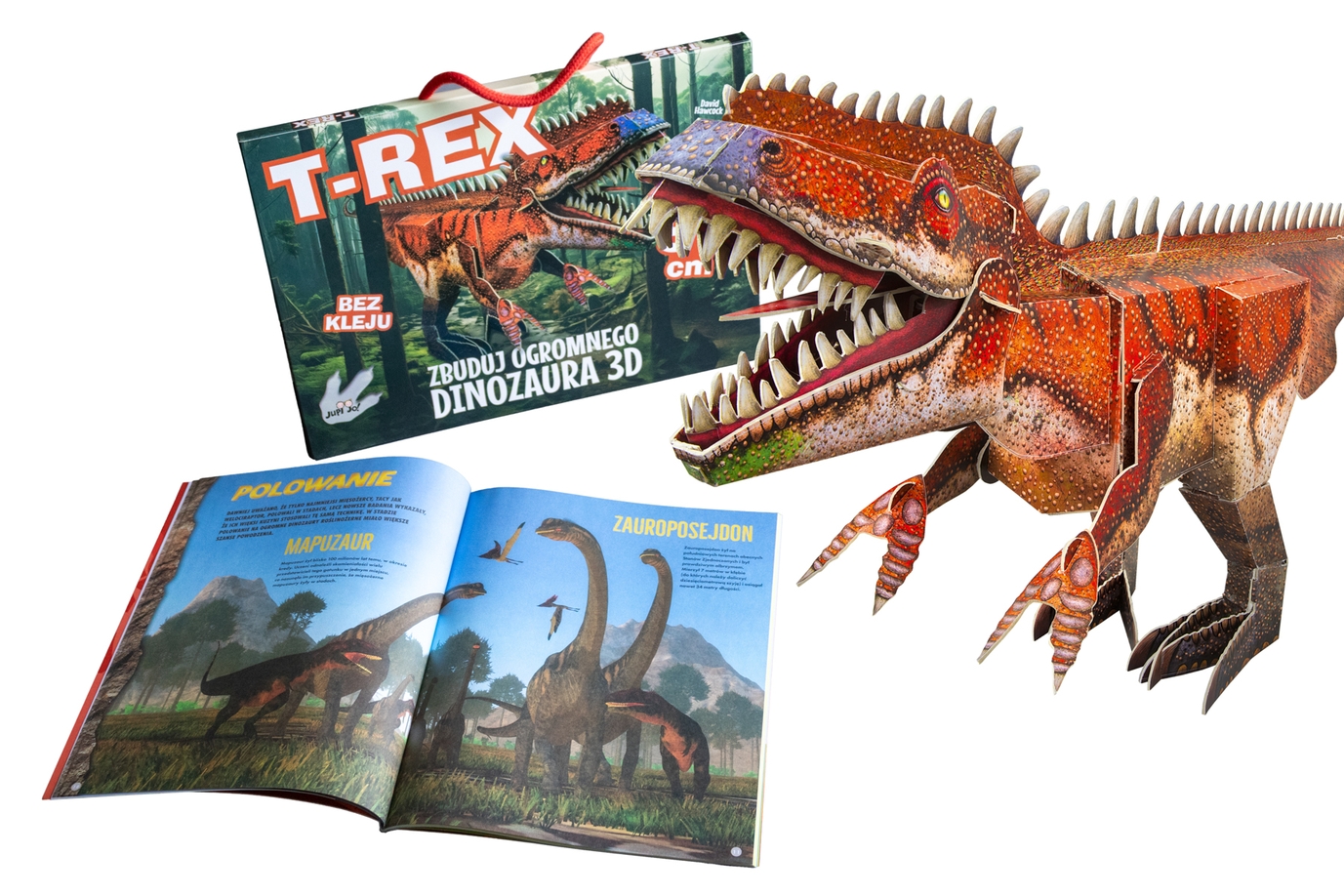 T-REX. Zbuduj ogromnego dinozaura 3D