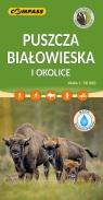 Puszcza Białowieska i okolice mapa laminowana praca zbiorowa