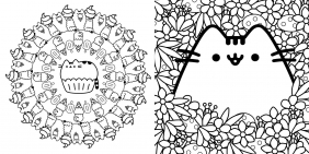 Kolorowanka Pusheen - Claire Belton