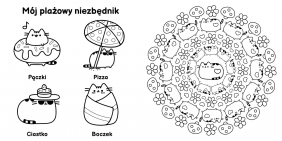 Kolorowanka Pusheen - Claire Belton