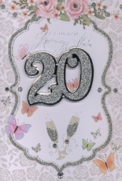 Karnet 20 Rocznica ślubu HM-200-1562