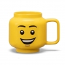 Kubek ceramiczny duża głowa LEGO - Chłopiec (Z uśmiechem)
