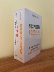 PAKIET Niespokojne pokolenie/białe/ + Niewolnicy dopaminy - Jonathan Haidt, Anna Lembke