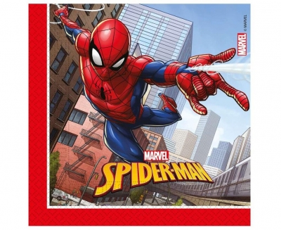 Serwetki papierowe Spiderman 33x33cm 20szt