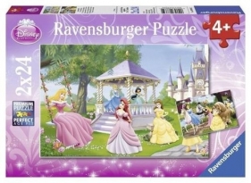 Puzzle Disney Magiczne Księżniczki 2x24 (088652)